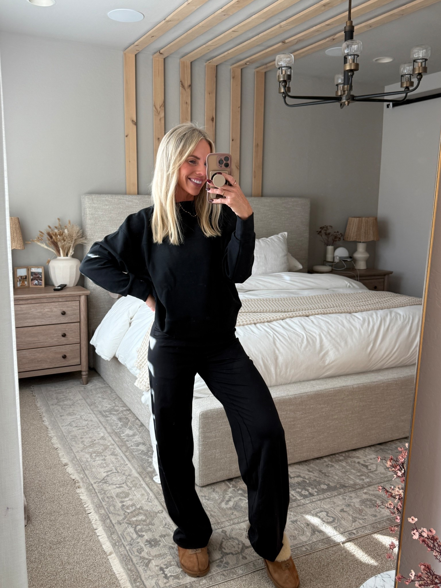 The comfiest Amazon set! Wearing a small long in the pants and a medium in the crewneck! 

#LTKTravel #LTKCyberWeek #LTKFindsUnder50