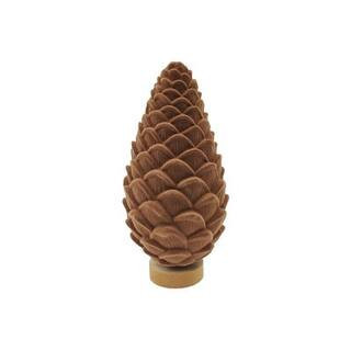 9.75" Light Brown Flocked Pinecone Tabletop Décor by Ashland® in Null | Michaels® | Michaels Stores
