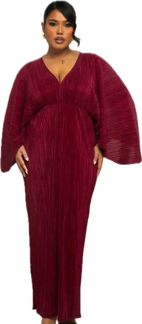 FASHION-SZN CURVE Plus Size Statement Maxi Dress | Nordstrom | Nordstrom