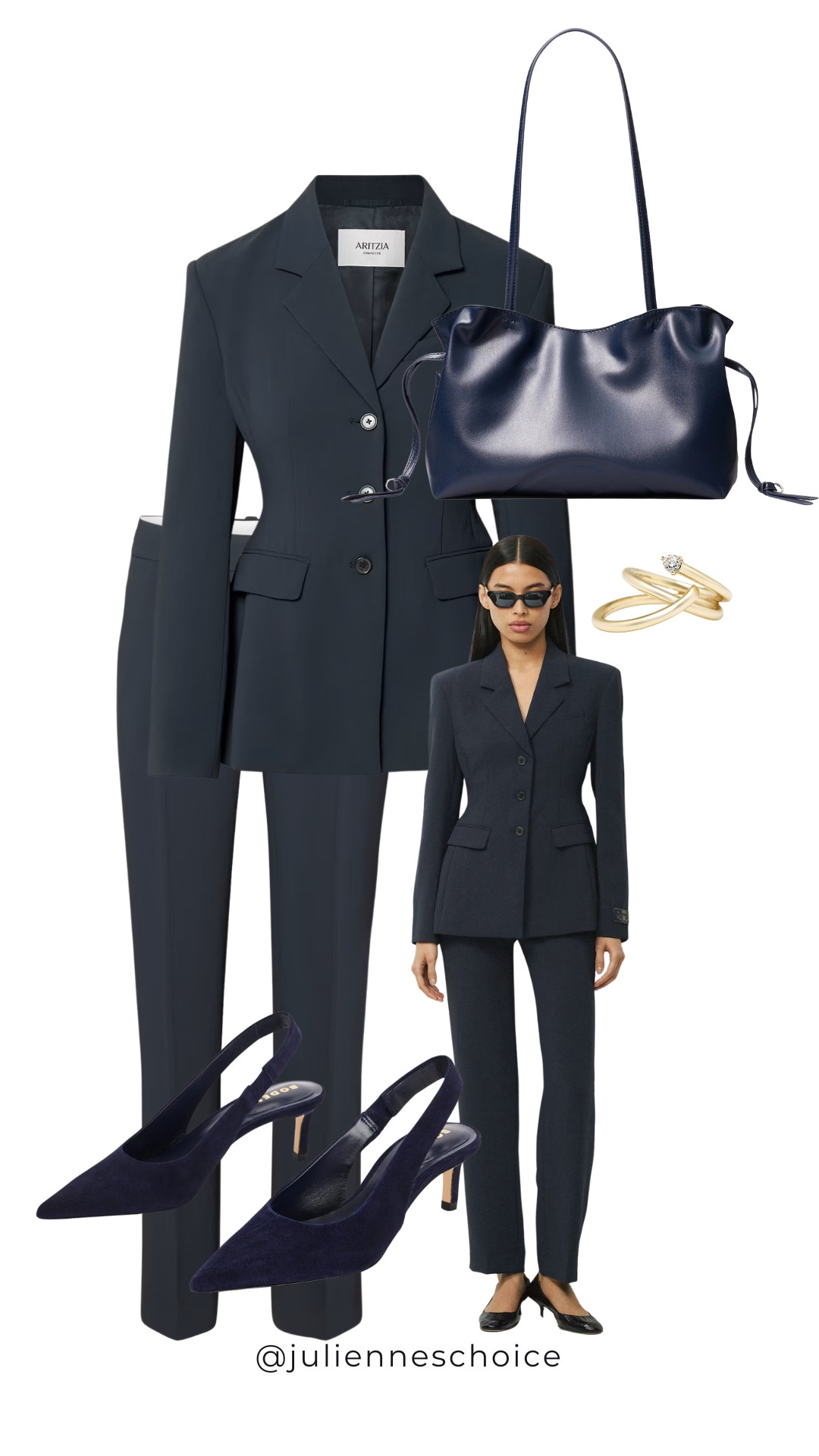 THE FITTED SUIT EDIT

Sharp tailoring is back — but these are the pieces that make it wearable.

Think defined blazers, clean trousers, soft neutrals and simple accessories.✨julienneschoice

Shop the pieces below.

#SuitStyle #FittedSuit #LTKFinds #FallOutfits #LTKootd #LTKSeasonal 

 #LTKSeasonal #LTKWorkwear
