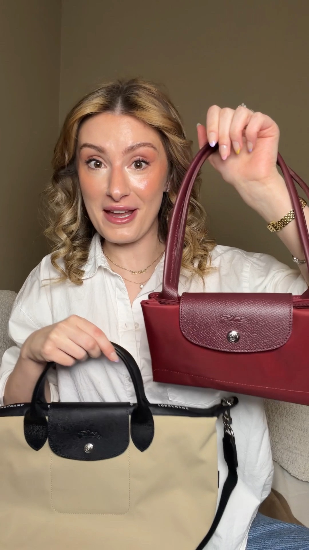 Comparing the Longchamp Le Pliage energy and the Longchamp Green totes 👜 comment SHOP & I’ll dm you the links 💗

While they are both the same shape and have silver hardware, that’s about where the similarities end! 

The Longchamp energy only comes with jalck leather and comes with hole punches for a crossbody strap (comes with the strap as well). While the green totes do not.

The energy material feels like a mixture of canvas and nylon rather than the smooth nylon of the green and original Le Pliage totes.

Which one is your favorite?


#LTKootd #LTKstorytime #LTKWorkwear