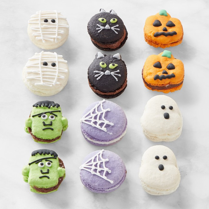 Halloween Macarons, Set of 10   Only at Williams Sonoma | Williams-Sonoma