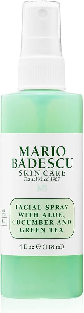 Mario Badescu Facial Spray with Aloe, Cucumber and Green Tea for All Skin Types | Face Mist that ... | Amazon (US)