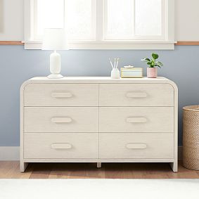 Clio Rounded Dresser (56w x 19d") | Pottery Barn Teen