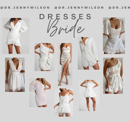 Dresses for the BRIDE! Bridal Shower/Bachelorette Party/Reception Dinner.

#LTKunder100 #LTKwedding #LTKstyletip