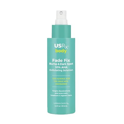 Urban Skin Rx Fade Fix Body Spray | Bump & Dark Spot 10% AHA Exfoliating Solution, Improves Appea... | Amazon (US)