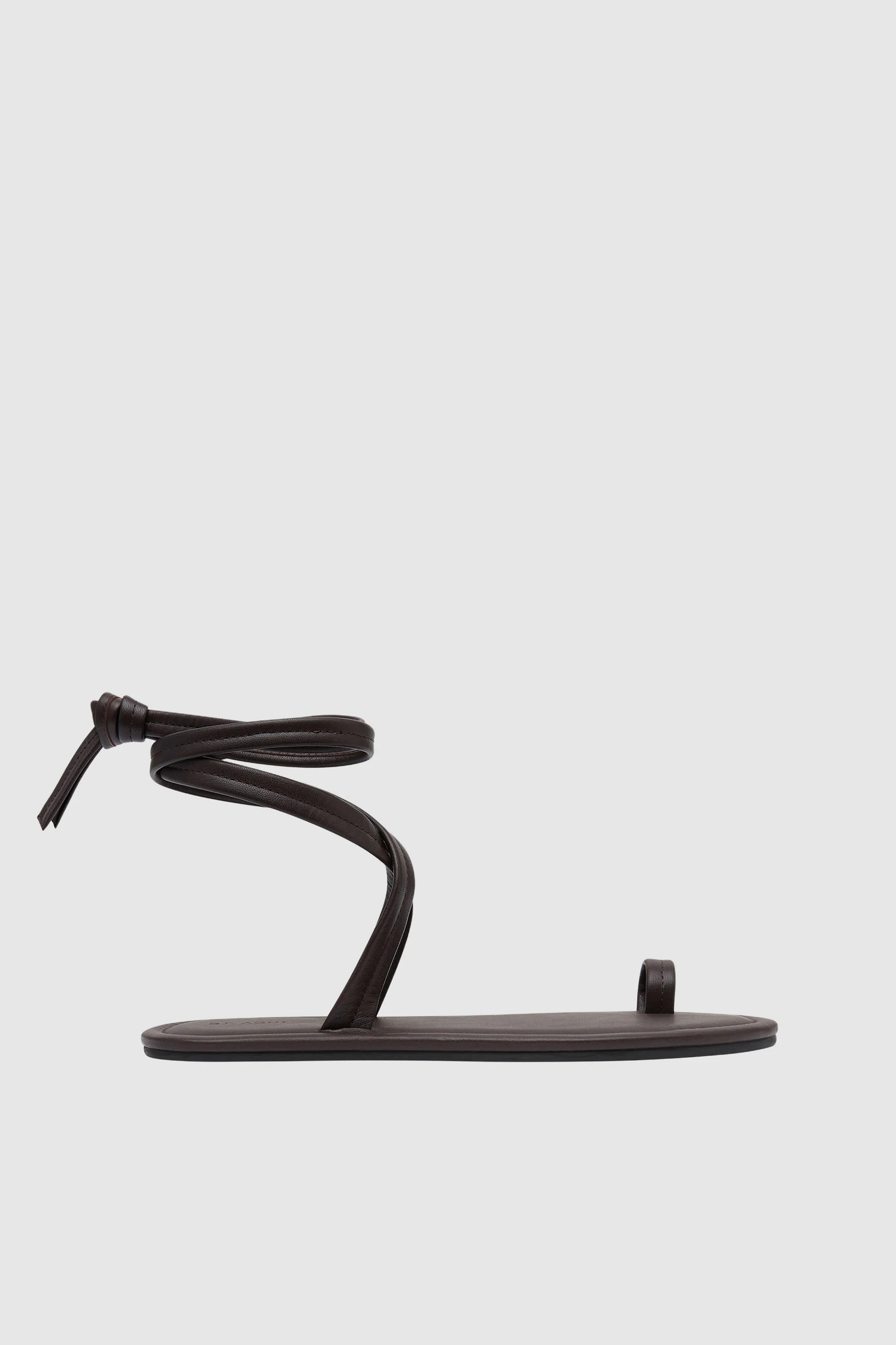 Tie Up Flat - Coffee | St. Agni (US, UK, EU)