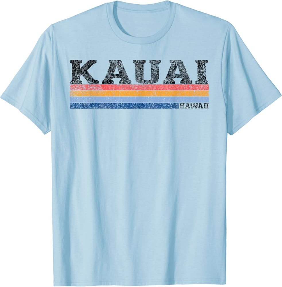 Vintage 1980s Style Kauai Hawaii T-Shirt | Amazon (US)