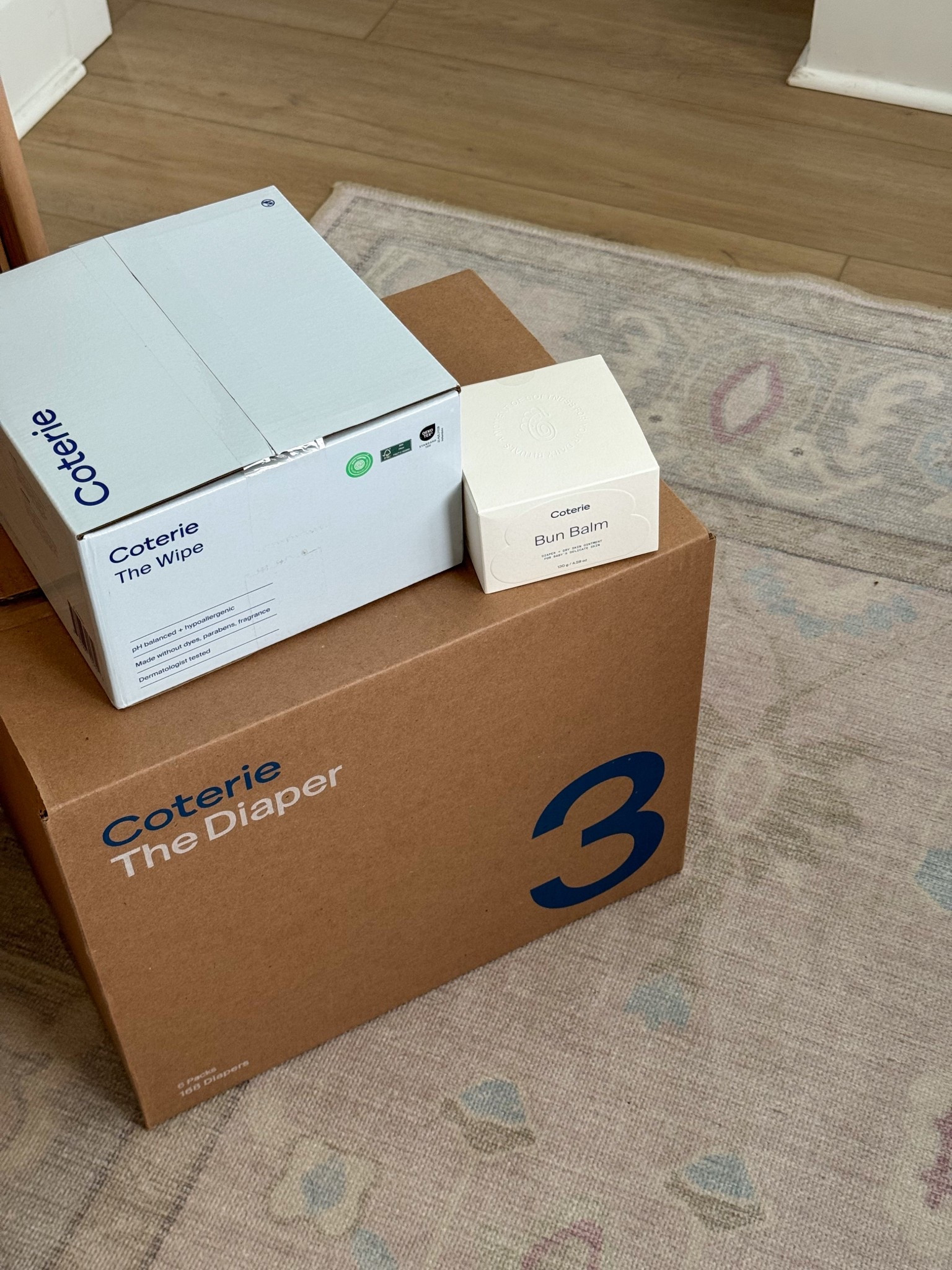 My go-to diapering essentials 💗

We’ve been loving Coterie diapers + wipes for their ultra-soft feel, clean ingredients, and amazing overnight absorbency (hello longer stretches of sleep 🙌). The wipes are extra thick and gentle, and the bun balm has been so good for keeping baby’s skin calm + protected.

If you’re building your newborn/baby essentials, these are 100% worth it.

#LTKKids #LTKmomlife #LTKBaby