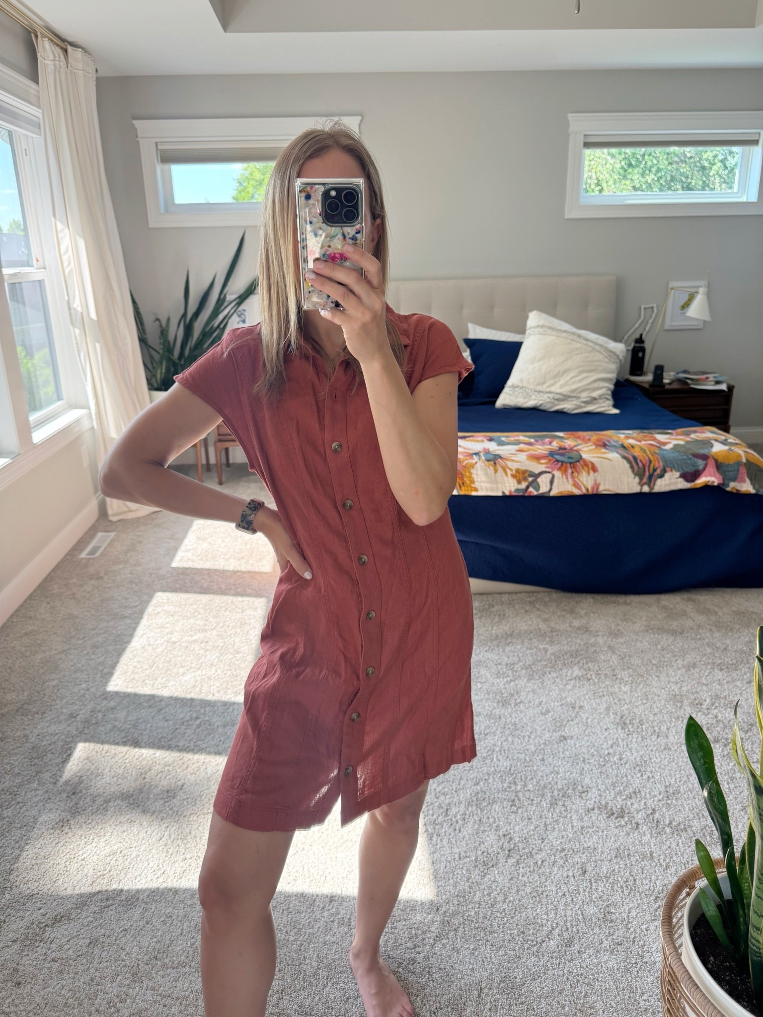 Wearing an xs
