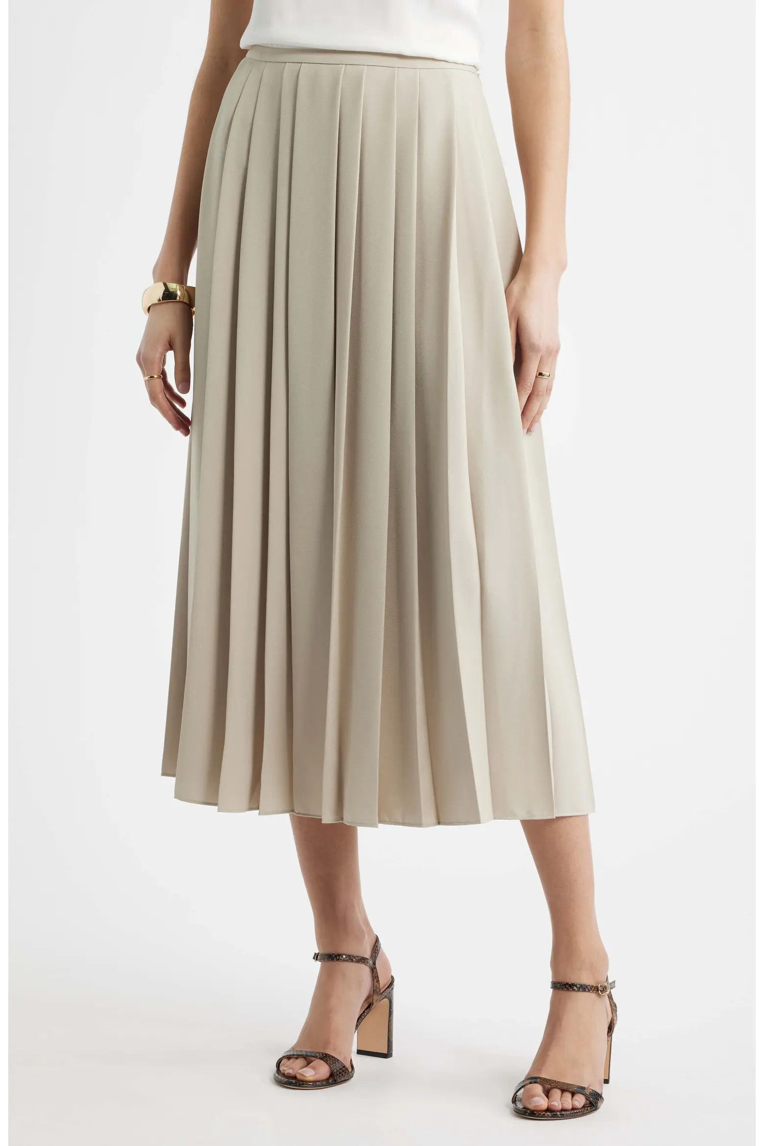 Nordstrom Pleated Midi Skirt (Women) | Nordstrom | Nordstrom