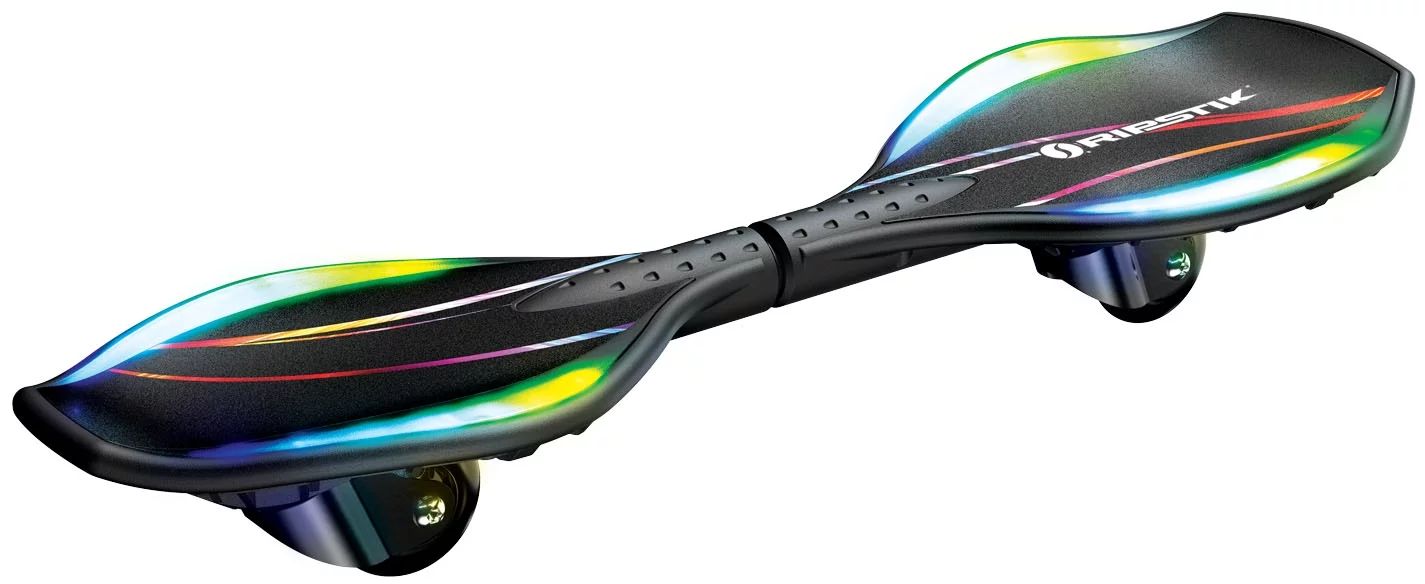 Razor Black Label RipStik Ripster Light Up–Two Wheel Caster Board with Multi-Color LED Lights, ... | Walmart (US)