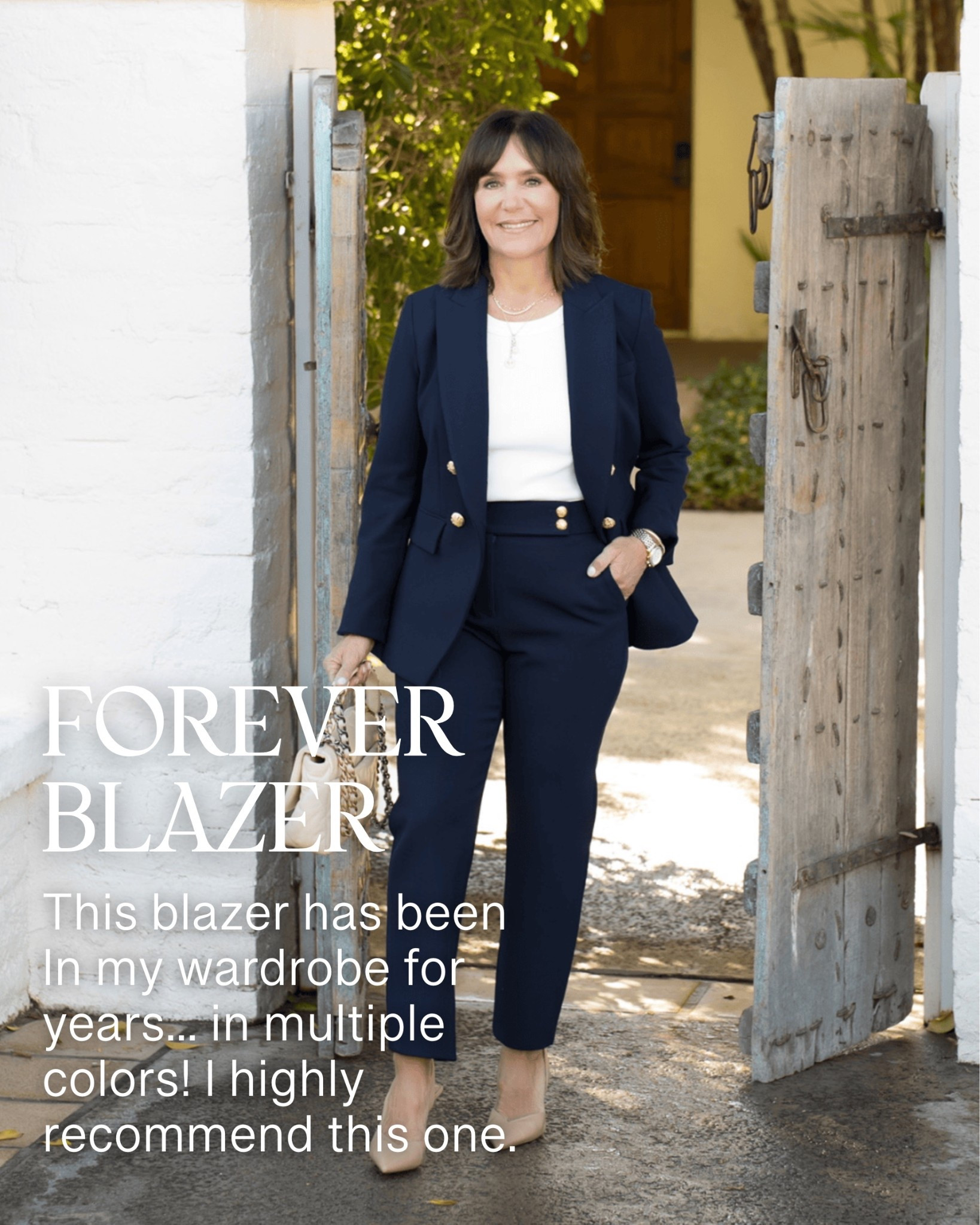 This blazer has been in my wardrobe for years, and I own it in multiple colors!

#LTKOver40 #LTKSeasonal #LTKWorkwear