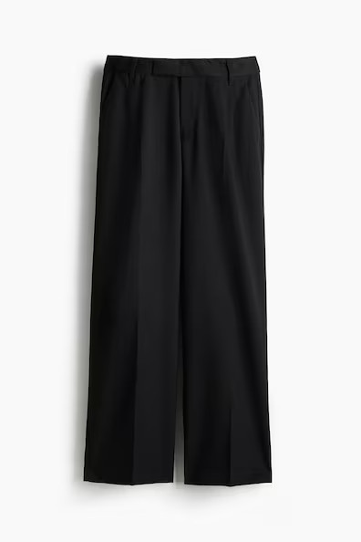 H & M - Tailored trousers - Black | H&M (UK, MY, IN, SG, PH, TW, HK)