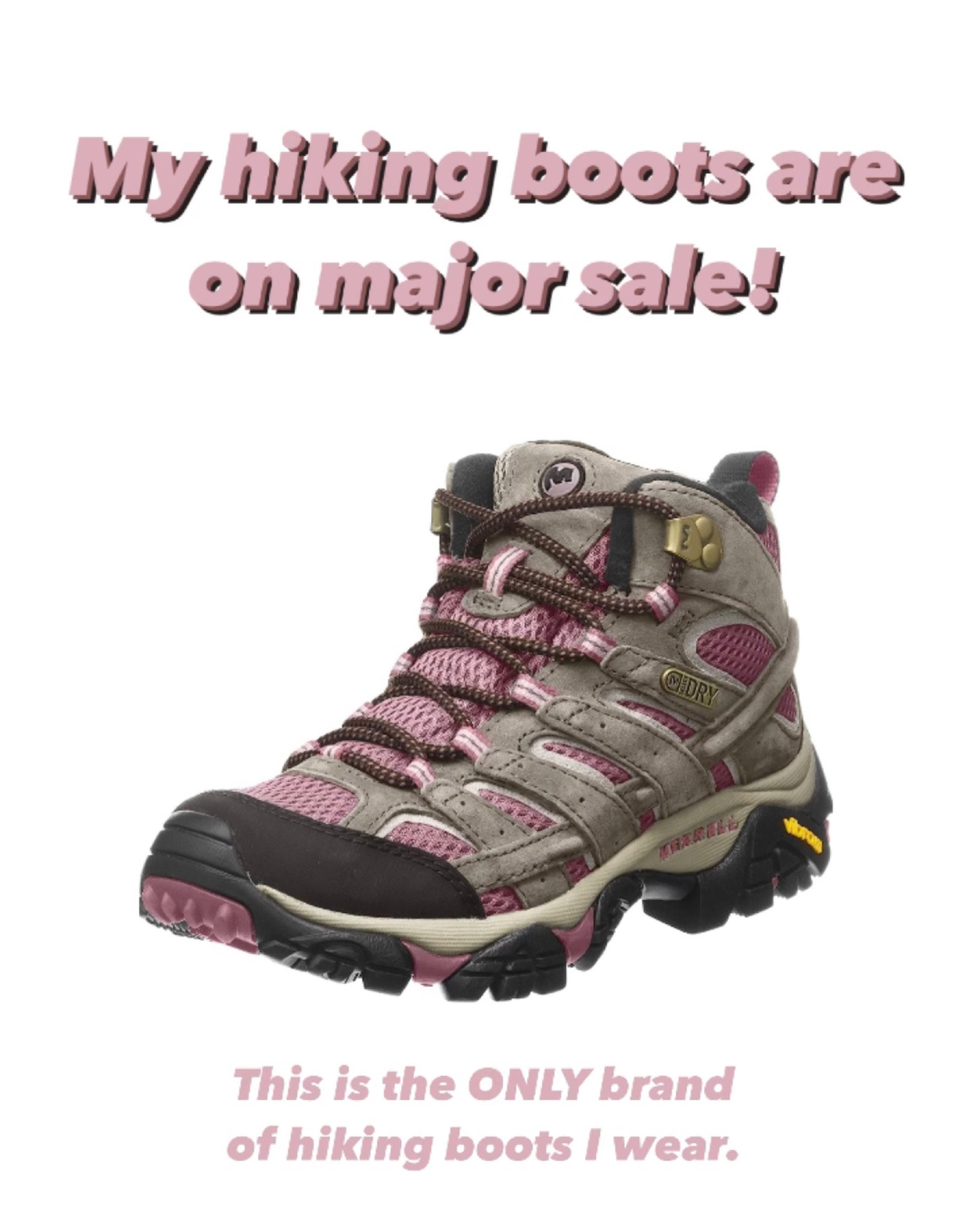 Waterproof hiking boots are on major sale!! This is the ONLY brand of hiking boots I wear  

#LTKFitness #LTKxPrimeDay #LTKsalealert