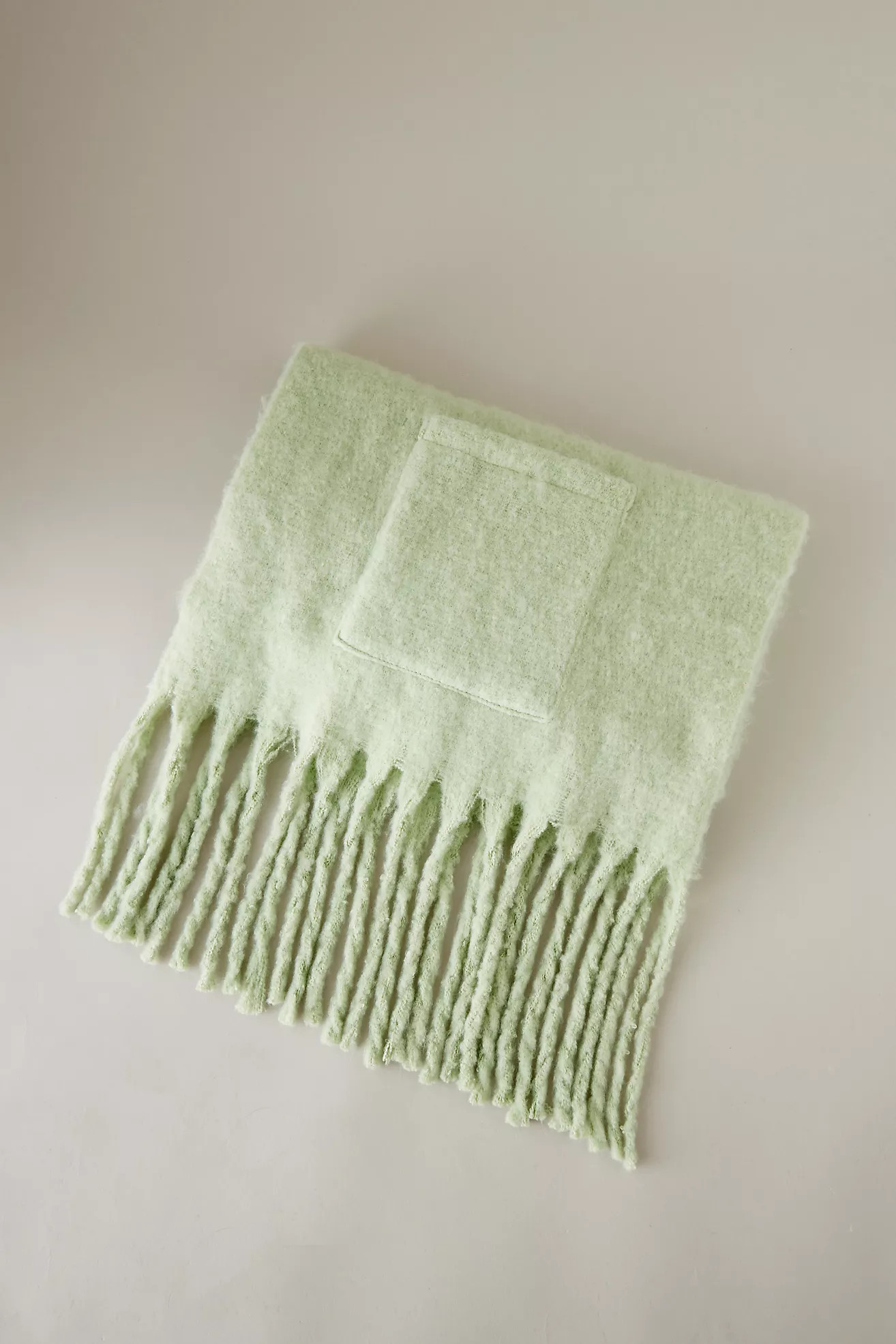 Oversized Tassel Pocket Scarf | Anthropologie (UK)