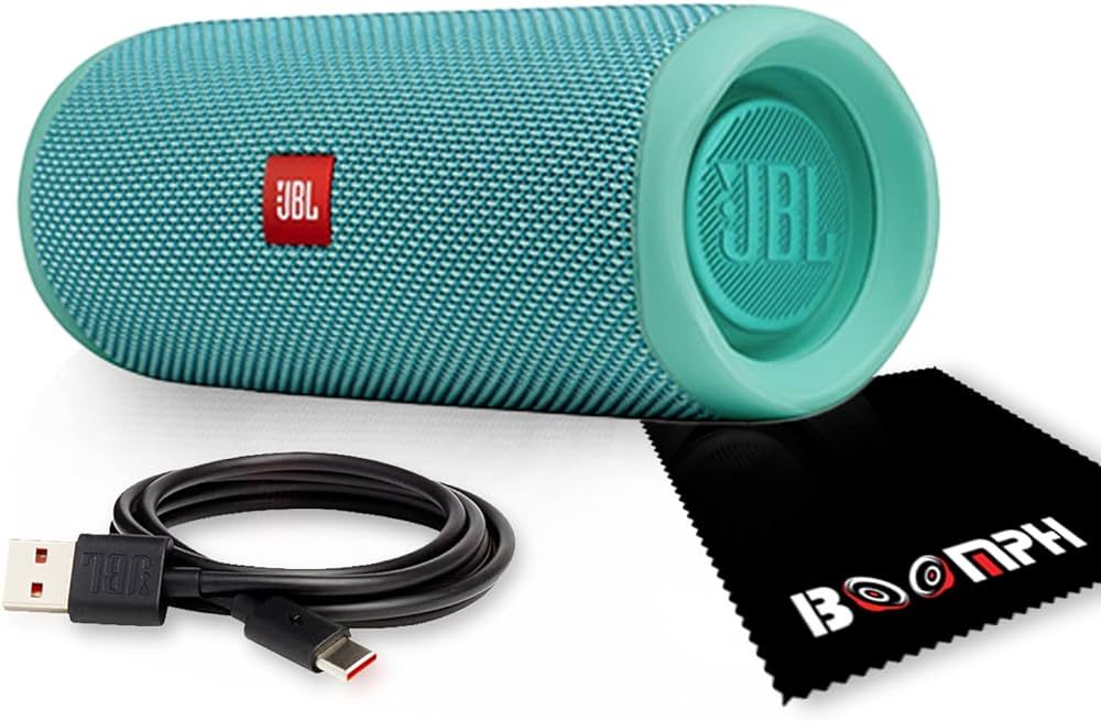 JBL Flip 5: Portable Wireless Bluetooth Speaker, IPX7 Waterproof - Teal | Amazon (US)