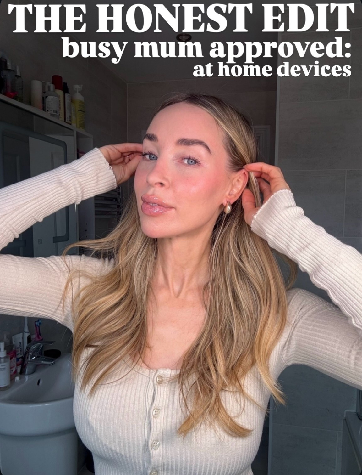 I’m 43 and beyond busy as a single Mum and don’t often have time for salon appointments so I’ve done the research and found devices that I can do at home and get amazing results! 

These are investment products but the way I look at it is that it would cost me way more over a period of time if I was doing these treatments in a salon/clinic so cost per use works out pretty fair!