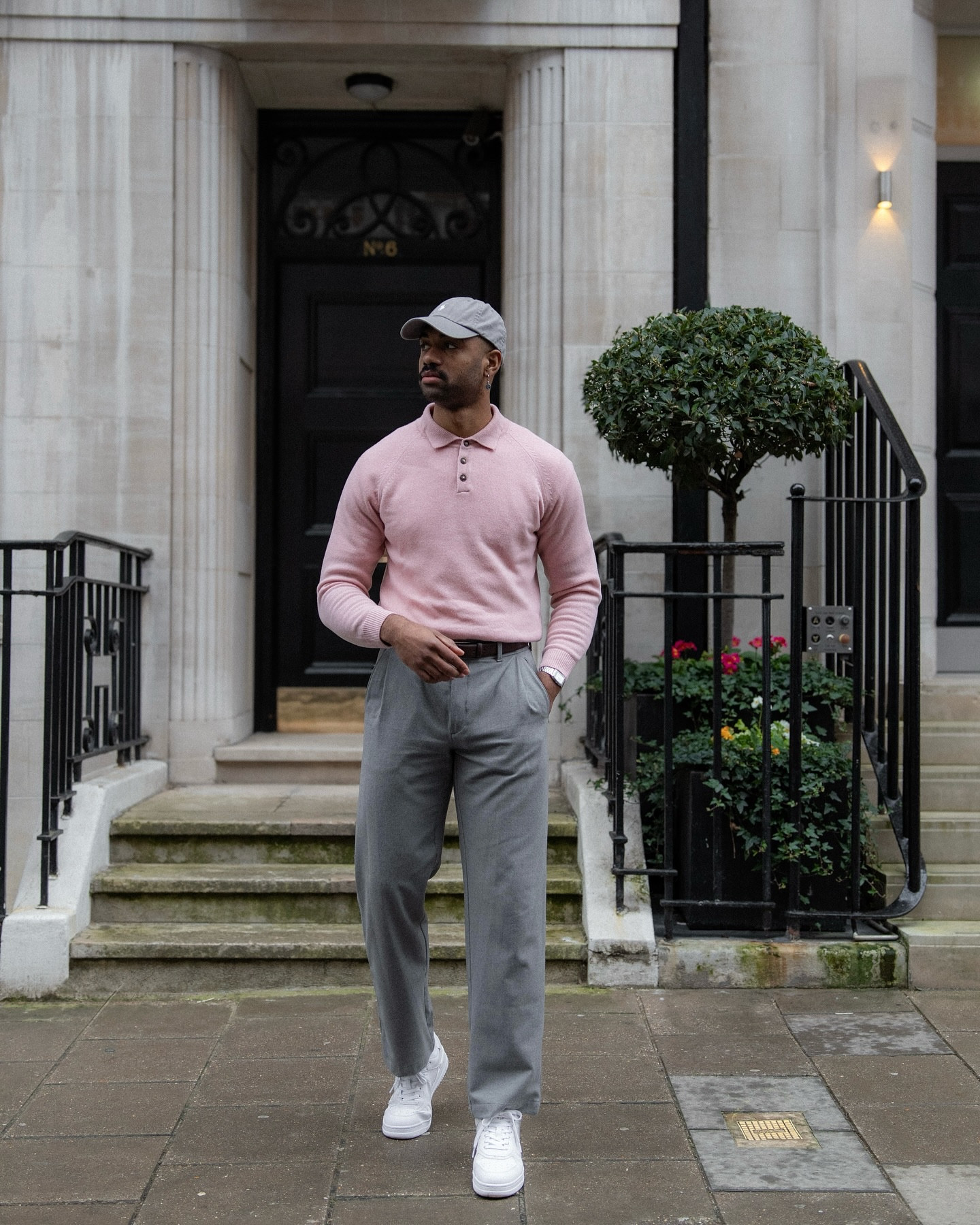 Grey & Pink Outfit 

Pink long sleeve Polo 
Grey trouser 
White trainers 
Grey cap 

Soft tones and sharp tailoring @octobre_editions 

Let me know what you think of this look! 

Save for later 🖤

📸 taken by @amiizmus ❤️

high-end street style, smart casual ,OOTD, outfit inspo, UK fashion, spring outfits ideas, streetstyle look, London street style, outfit of the day, spring fashion style inspiration, outfit details, men’s fashion , polo style, pink polo style, pink and grey look 

#outfitinspo #outfitinspirations #pinterestoutfit #mensfashion #londonfashionblogger #streetstylelook #streetstylelondon #londonstreetstyle #lookoftoday #springoutfit #springstyle #freshfit #outfitcommunity #dailyfashion #springfashion #smartcasual #ootdshare #pinkandgreyoutfit

#LTKeurope #LTKmens #LTKuk
