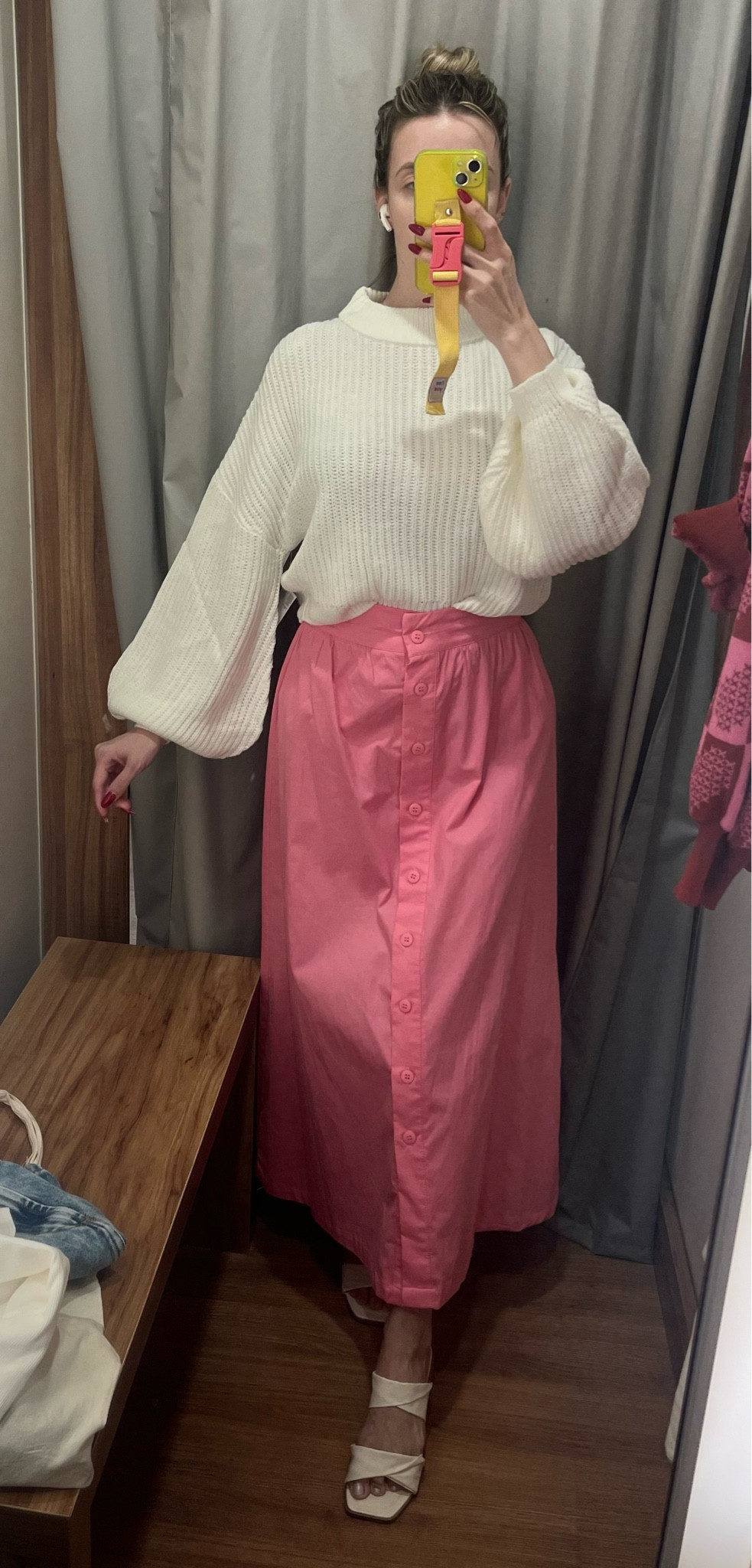 Amo looks de suéter + saia e essa manga deixou o look ainda mais lindo 🩷 

#LTKbrasil #LTKstyletip #LTKfindsunder100