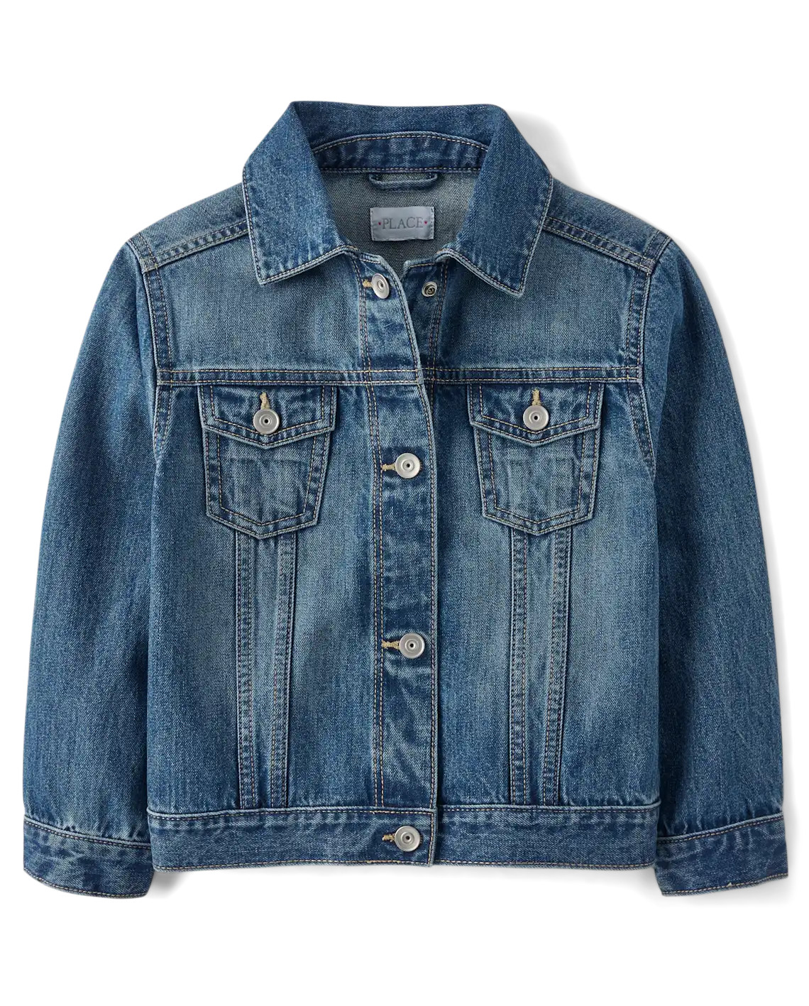 Girls Denim Jacket - blue | The Children's Place