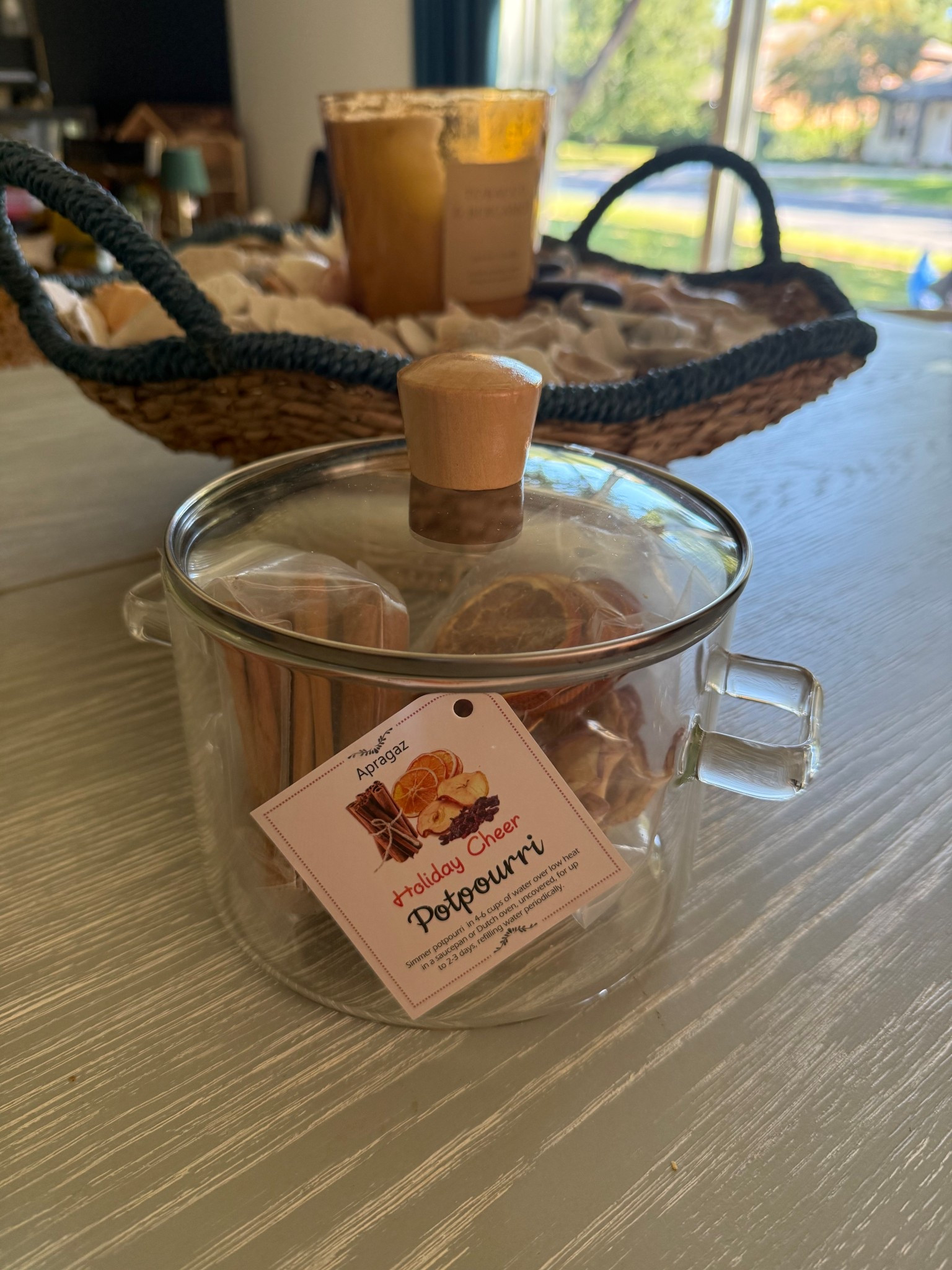 my mom being the cutest and sending all of my siblings this clear potpourri holiday set 🍊🍎 

if you have never done this before - this is your sign to order for yourself! it makes the house smell magical!!

#LTKHome #LTKmomlife #LTKHoliday