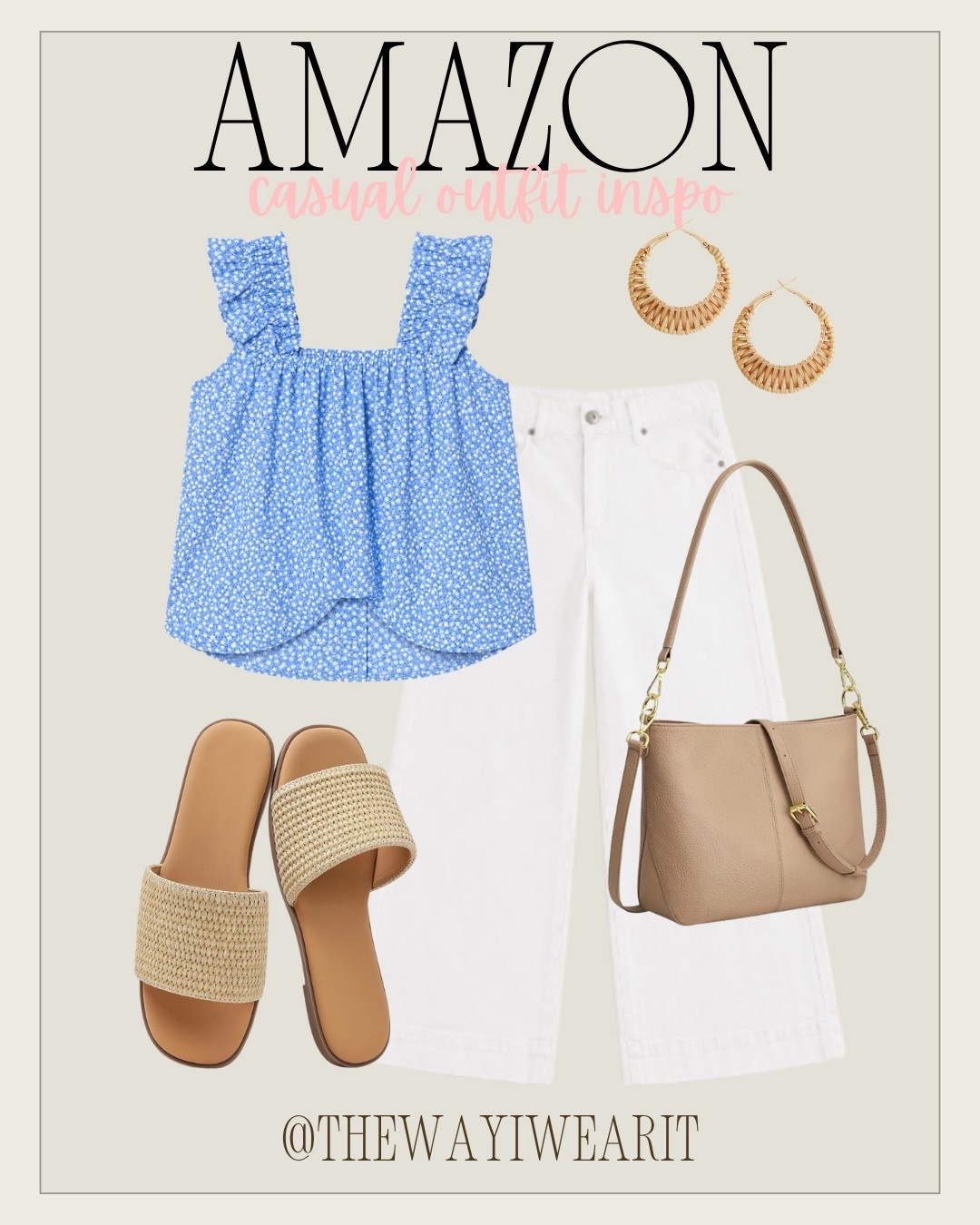 Loving this casual chic look! Perfect for a summer day out. #SummerStyle #AmazonFinds

#LTKootd #LTKgrwm #LTKselfcare