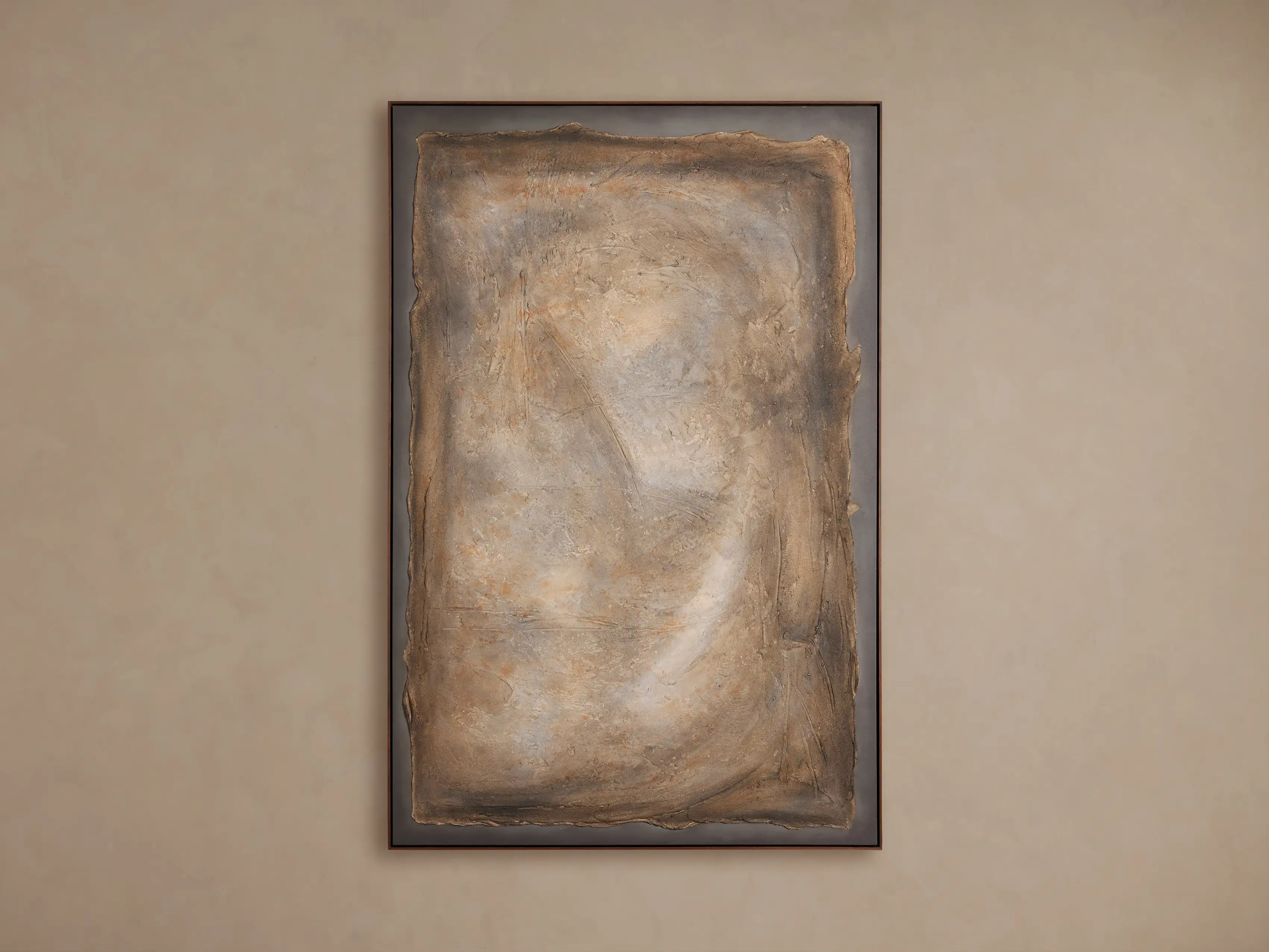 Hushed Earth Framed Print | Arhaus