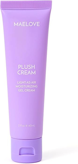 MAELOVE Plush Cream Light-as-Air Gel Moisturizer, Hydrating with Squalane and Hyaluronic Acid, Fo... | Amazon (US)