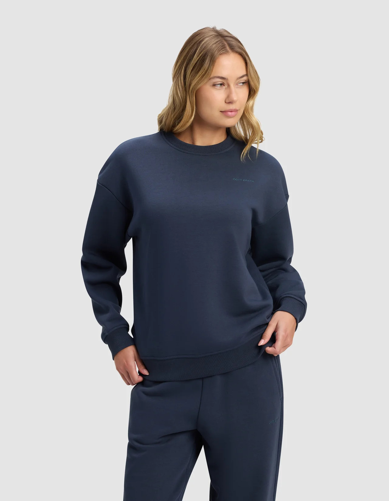 Women's Cityscape 2.0 Crewneck & Wide Leg Pant Set | Cozy Earth