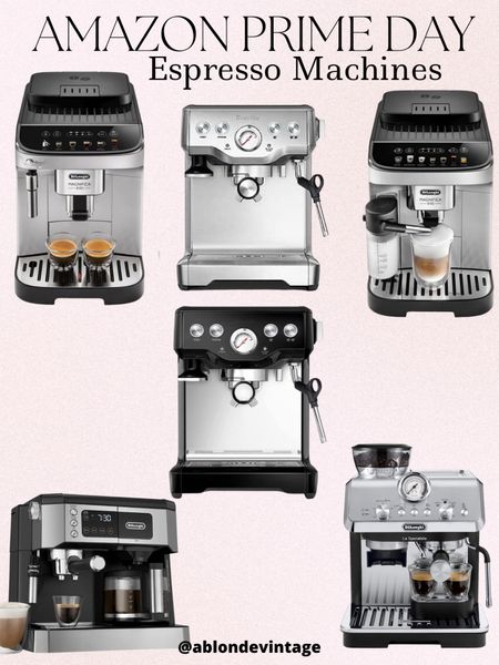 Amazon prime day, espresso, machines! These espresso machines are specifically on sale during Amazon prime days! #Breville #DeLonghi #EspressoMachine #AmazonPrime #PrimeDays

#LTKfamily #LTKhome #LTKxPrimeDay