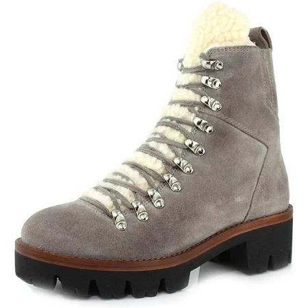 Jeffrey Campbell Womens Culvert Boots Taupe Suede Ivory | Walmart (US)