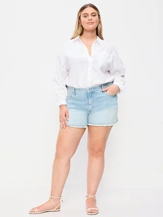 High-Waisted OG Jean Shorts -- 4-inch inseam | Old Navy (CA)