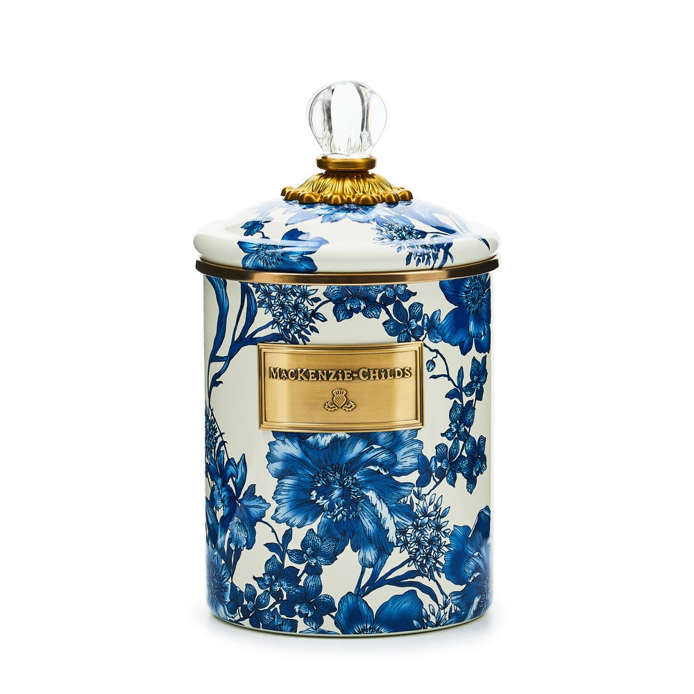 Royal English Garden Medium Canister | MacKenzie-Childs