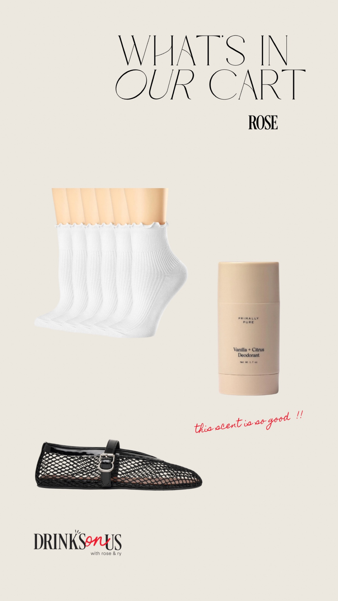 Products mentioned in Episode 51 of Drinks On Us, “Whats In Your Cart?” segment!! 

#LTKbeauty #LTKfindsunder50 #LTKshoecrush