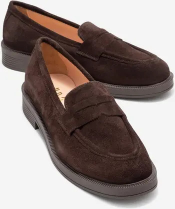 Bree Platform Penny Leather Loafer | Nordstrom