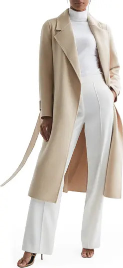 Reiss Agnes Wool Blend Coat | Nordstrom | Nordstrom