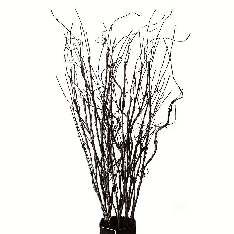 Artificial Curly Willow Branches, Decorative Dry Twigs, Fake Bendable Sticks Vintage Vines Stems ... | Temu Affiliate Program