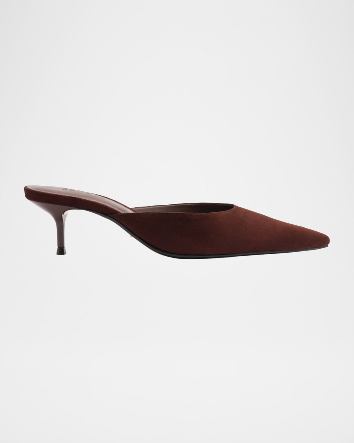 Julie Suede Kitten-Heel Pumps | Neiman Marcus