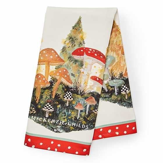 Mushroom Dish Towel | MacKenzie-Childs