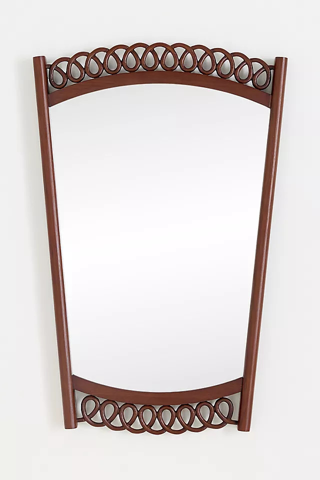 Ada Loop Wood Wall Mirror | Anthropologie (US)