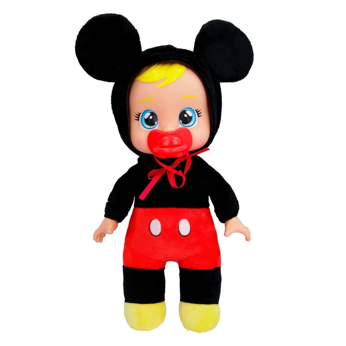 Cry Babies Disney 9" Plush Baby Doll Tiny Cuddles Inspired by Disney Mickey Mouse That Cry Real T... | Target