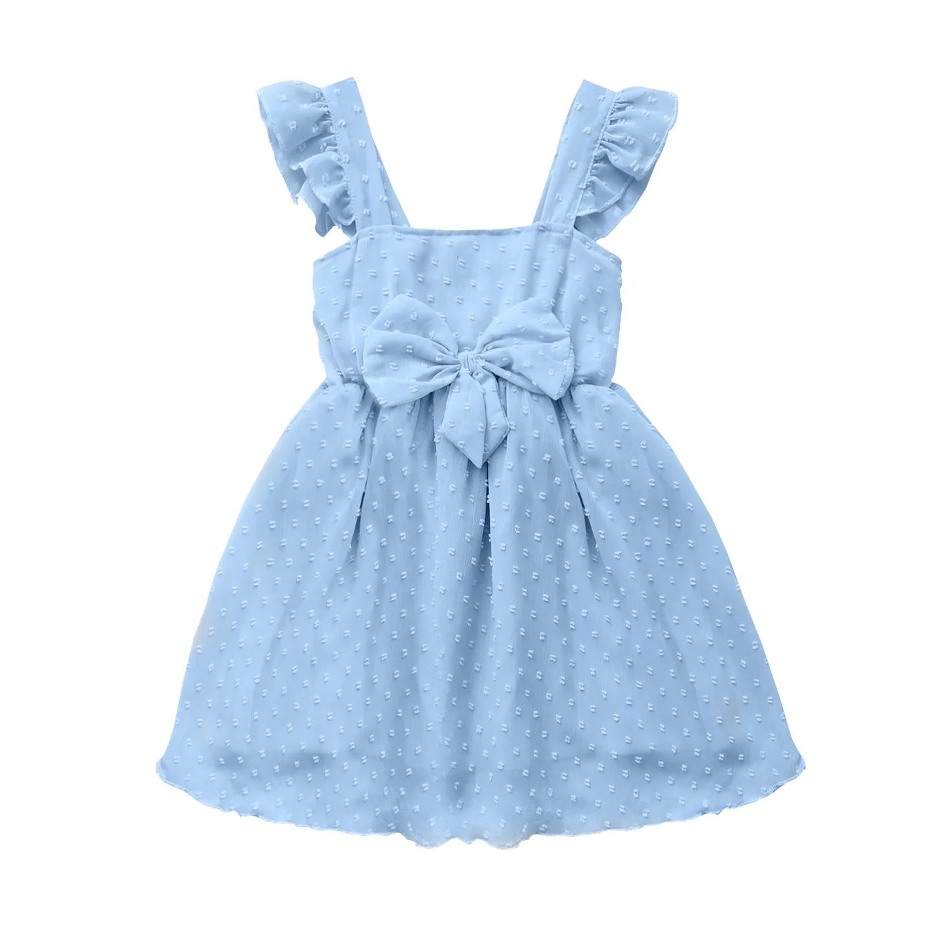 4T Little Baby Girl Dress Ruffle Strap Dress Baby Girl Summer Dress Girls Sleeveless Strap Prince... | Walmart (US)