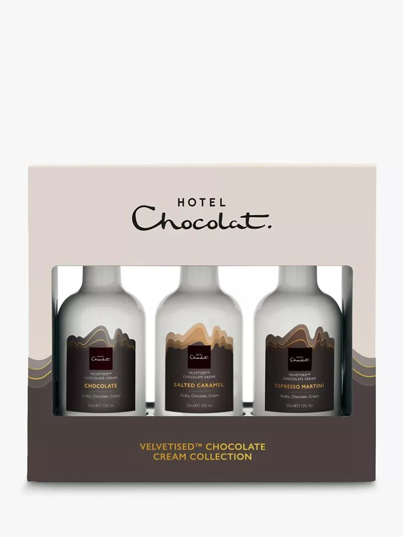Hotel Chocolat Velvetised Chocolate Cream Collection, 3x 50ml | John Lewis (UK)