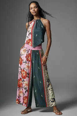 The Somerset Pull-On Pants: Printed Silky Edition | Anthropologie (US)