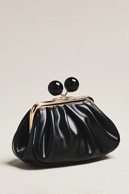 Shiny Textured Kiss-Lock Bauble Coin Purse | Anthropologie (US)