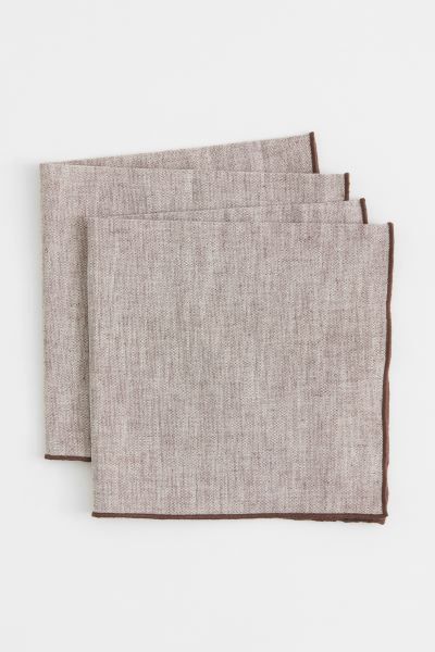 2-pack linen-blend napkins | H&M (UK, MY, IN, SG, PH, TW, HK)