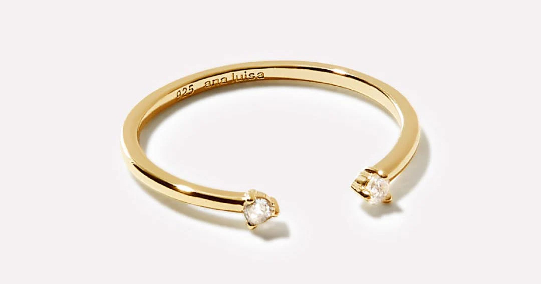 Open Gold Ring | Ana Luisa