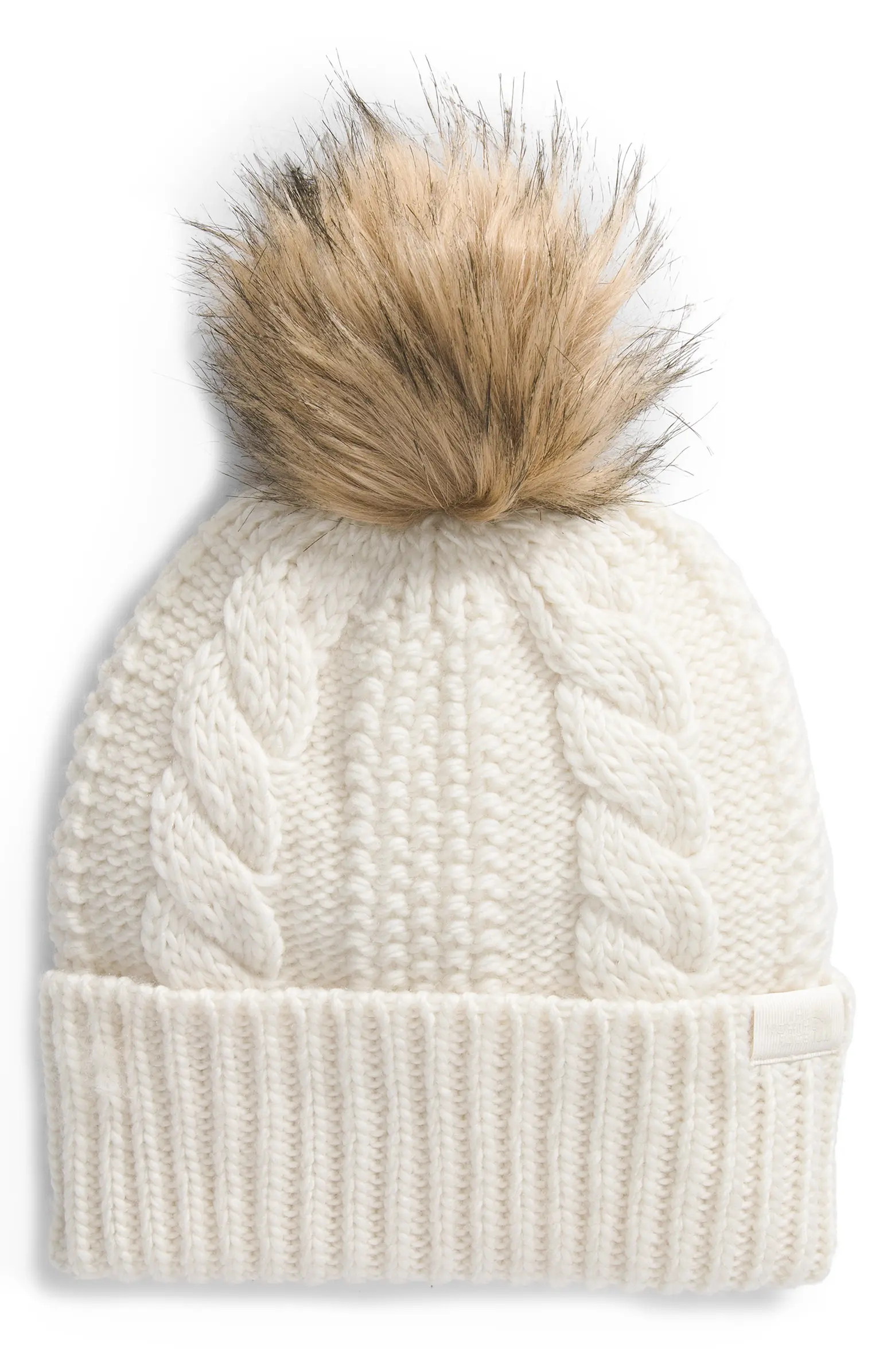 The North Face Oh Mega Faux Fur Pom Beanie | Nordstrom | Nordstrom