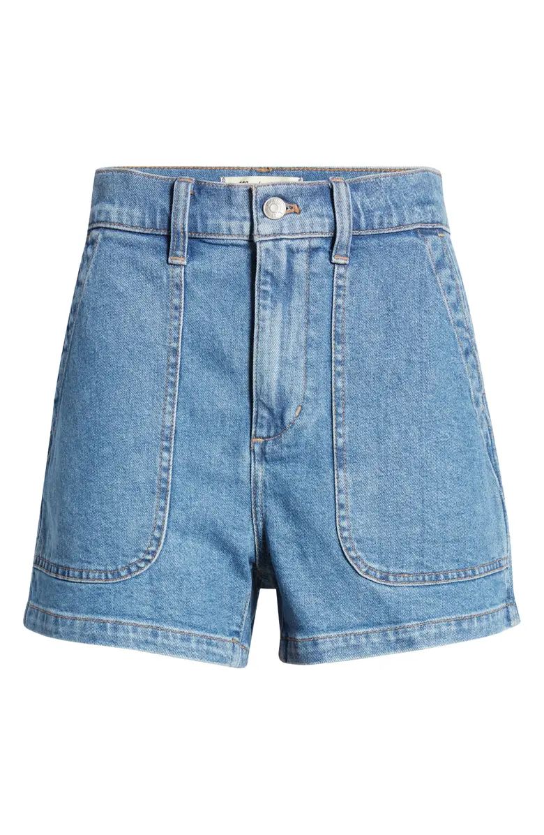 Madewell The Perfect Fatigue Jean Shorts: Tencel® Denim Edition | Nordstrom | Nordstrom